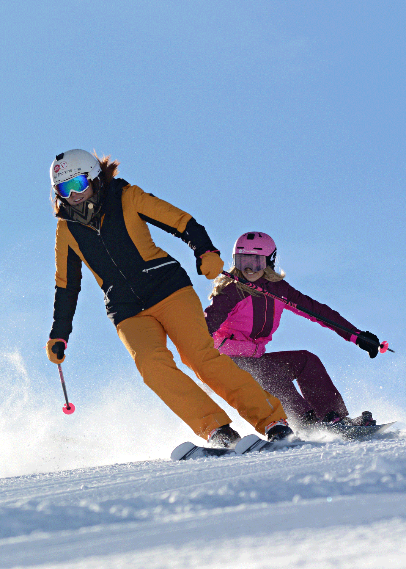 SKIEUSES SUR LES PISTES